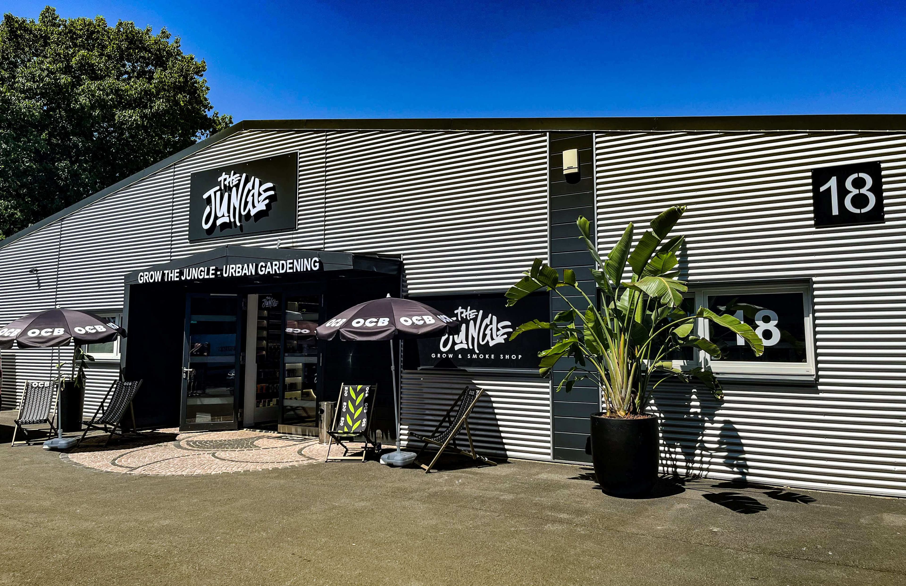 The Jungle Growshop - Eingangsbereich